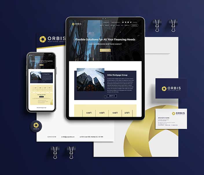 Groupe Orbis campaign visual
