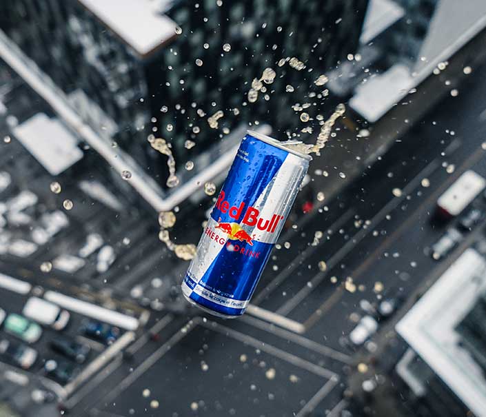 Red Bull campaign visual