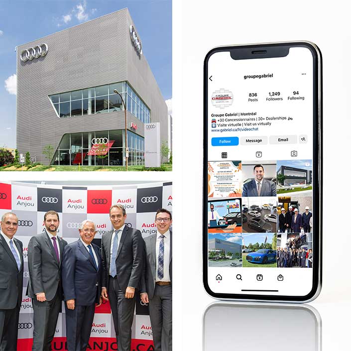 Groupe Gabriel campaign visual