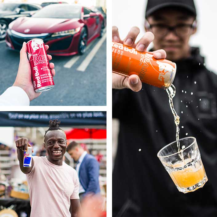 Red Bull campaign visual