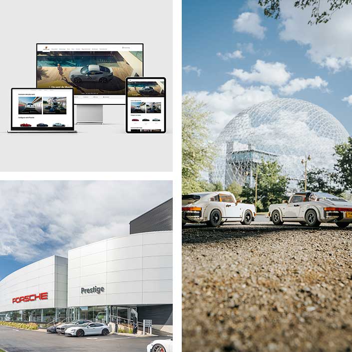 Porsche Prestige campaign visual