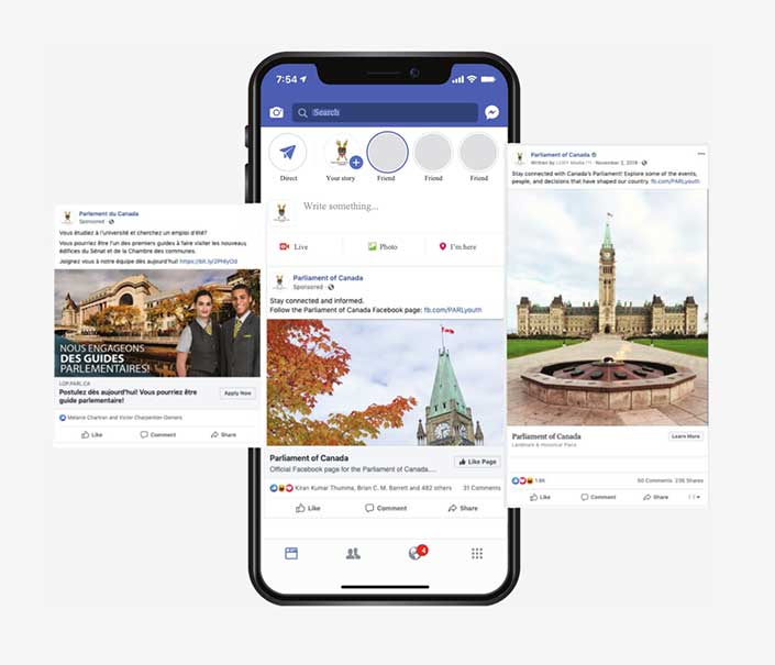 Parliament Of Canada campaign visual