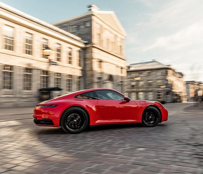 Porsche Prestige campaign visual