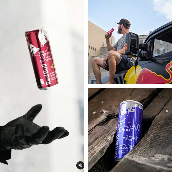 Red Bull campaign visual