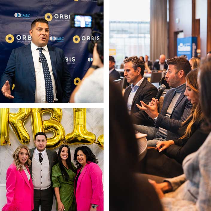 Groupe Orbis campaign visual