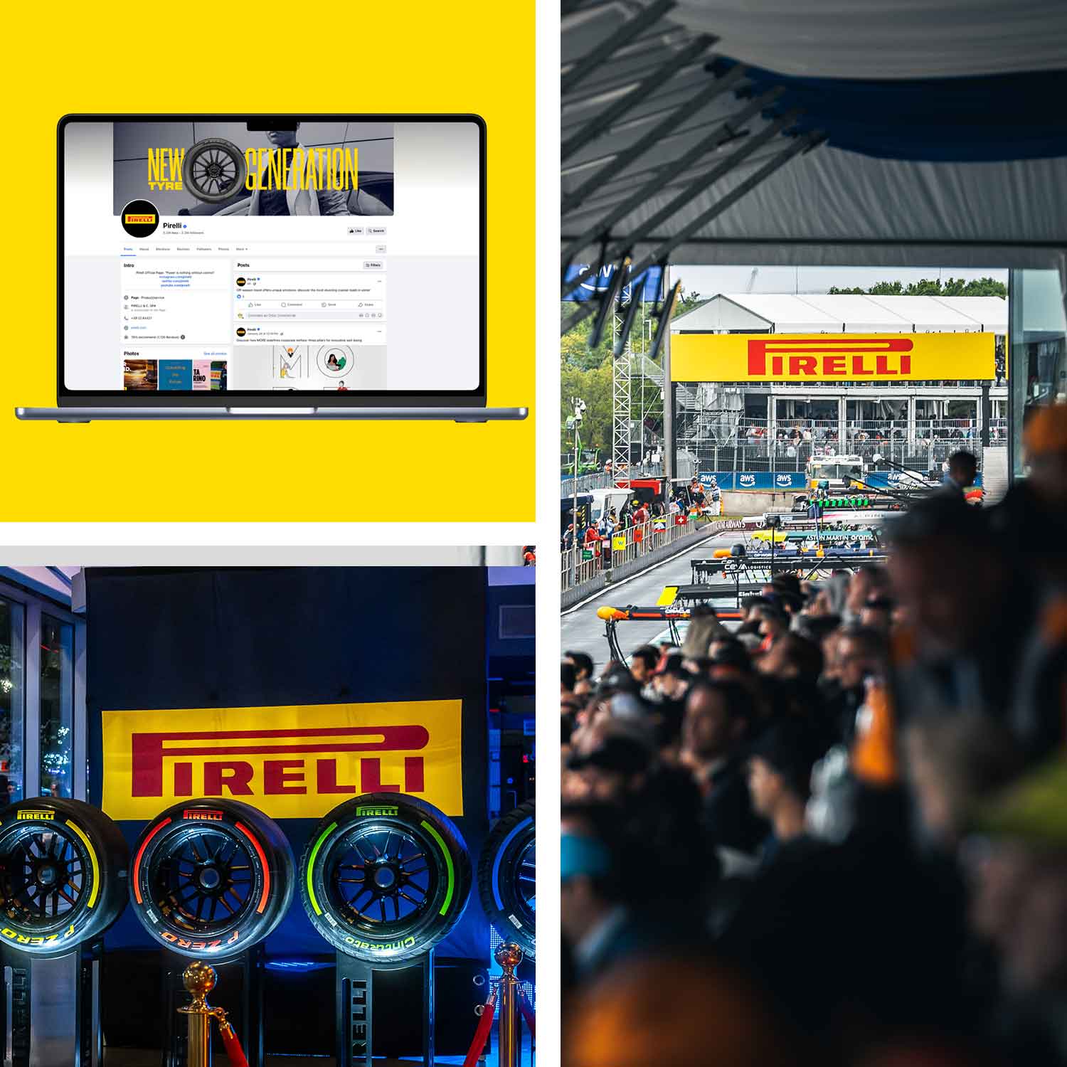 Pirelli Canada campaign visual