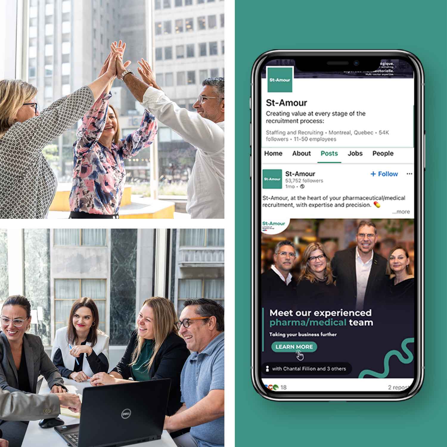 Groupe Magellan campaign visual