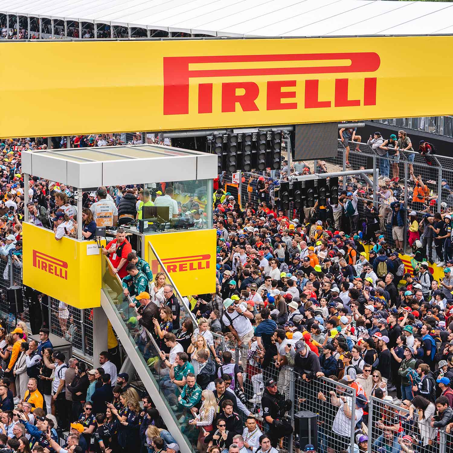 Pirelli Canada campaign visual