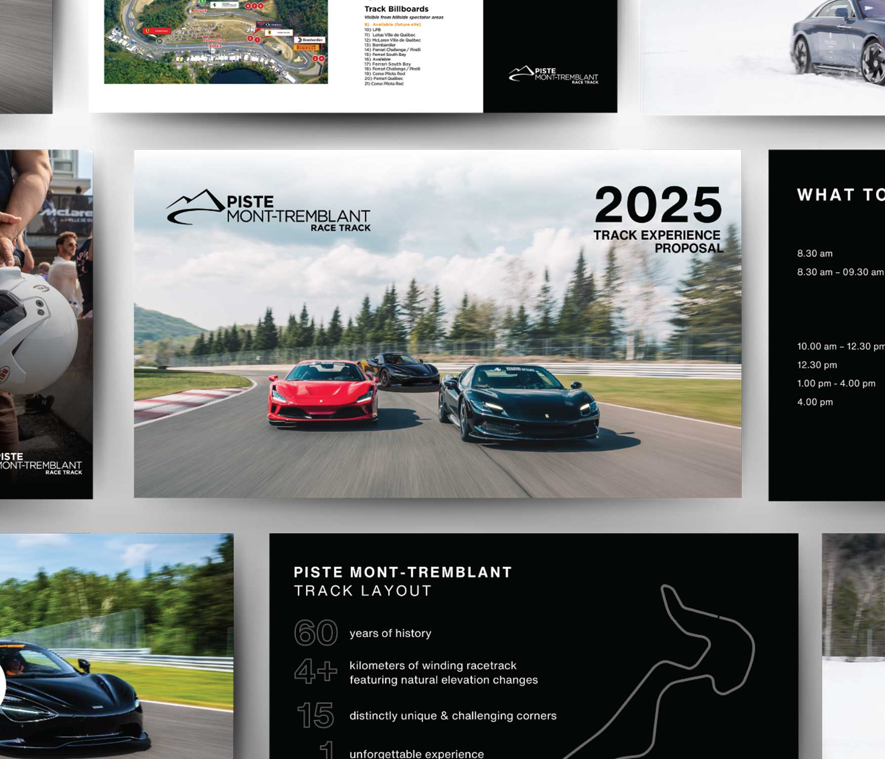 Ferrari Québec campaign visual